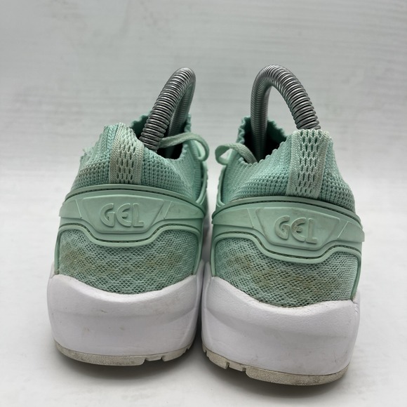 Asics Womens Gel Nimbus 24 1012B201 Green Running Shoes Sneakers Size 7 - Picture 7 of 16